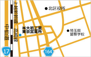 東京営業所地図